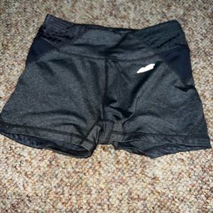Avia gray athletic spandex like shorts size XS extra small 0-2